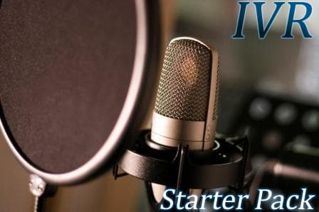IVR Starter Pack Professional Voice Recording